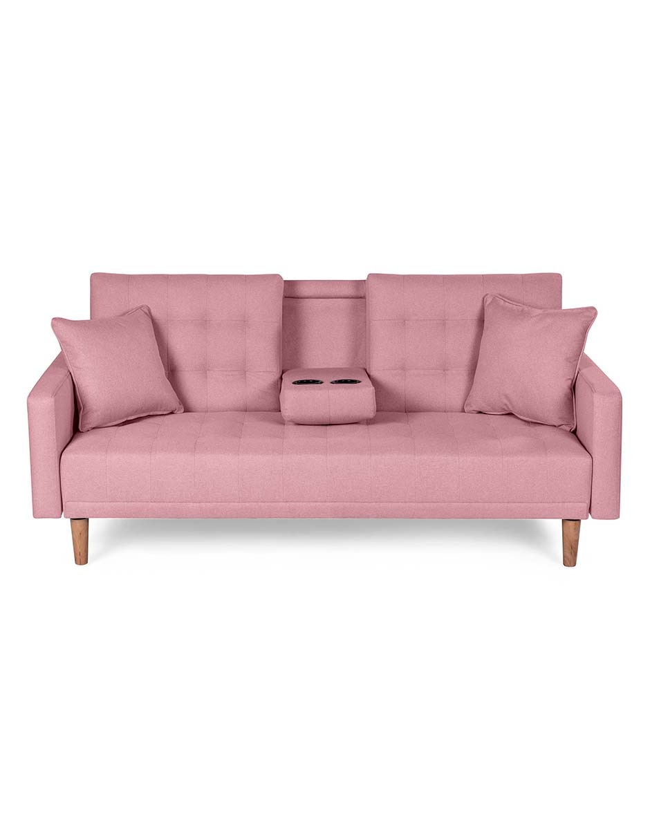 Sofá cama armable tammy memory foam de lino Sofá cama armable tammy memory foam de lino
