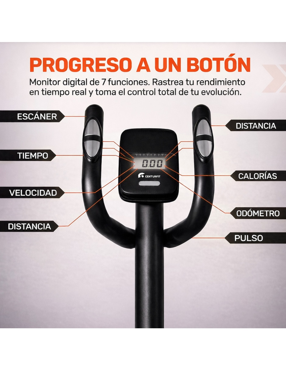 Escaladora Centurfit MKZ-Eliptmagbas
