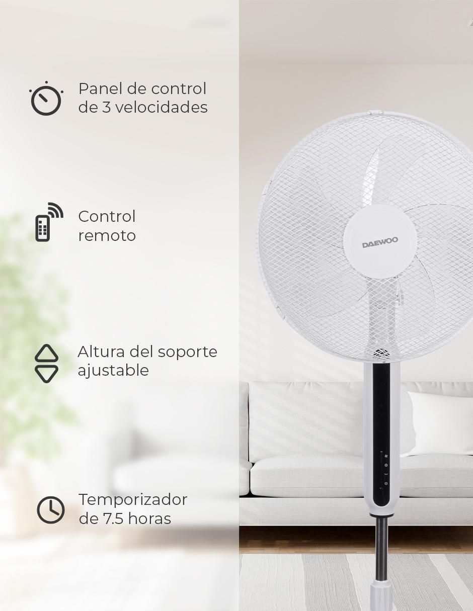 VENTILADOR DE PEDESTAL DI-1692, BLANCOO VENTILADOR DE PEDESTAL DI-1692, BLANCOO