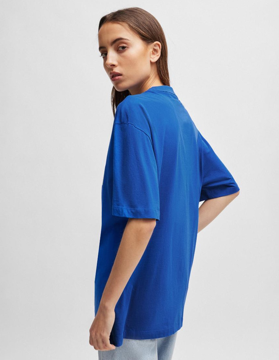 Playera Hugo Blue cuello redondo para hombre