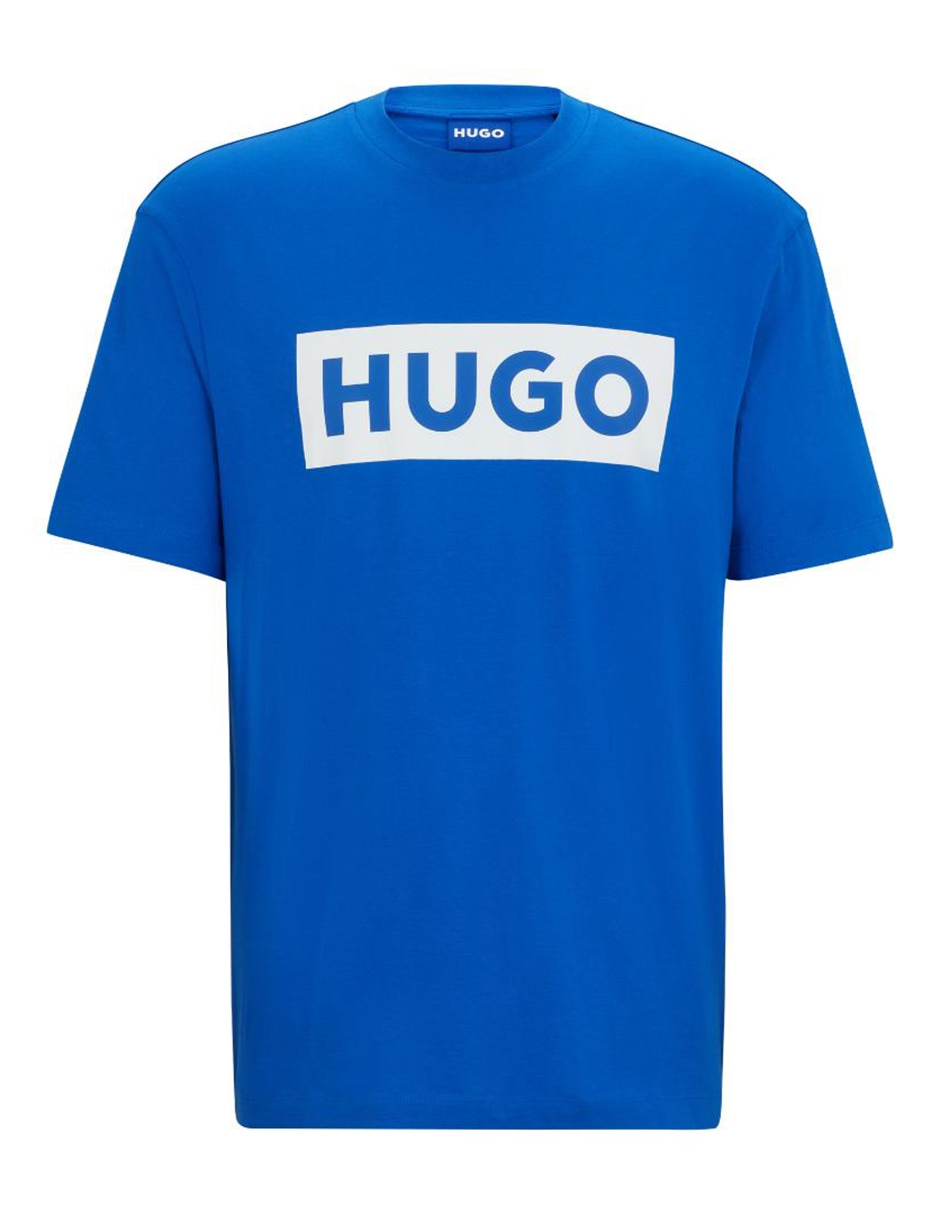 Playera Hugo Blue cuello redondo para hombre