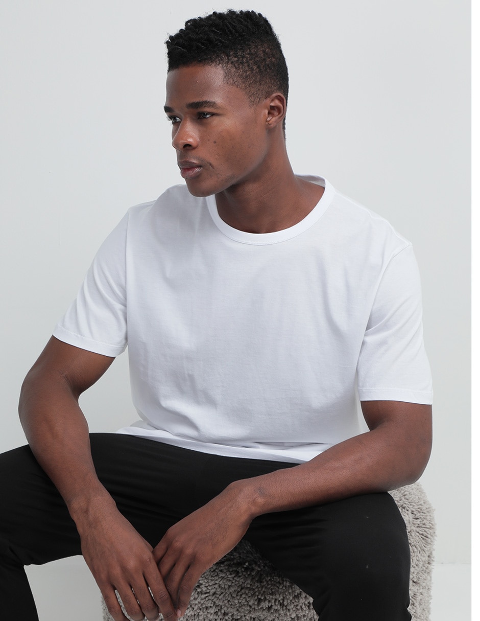 Playera cuello redondo para hombre 4
