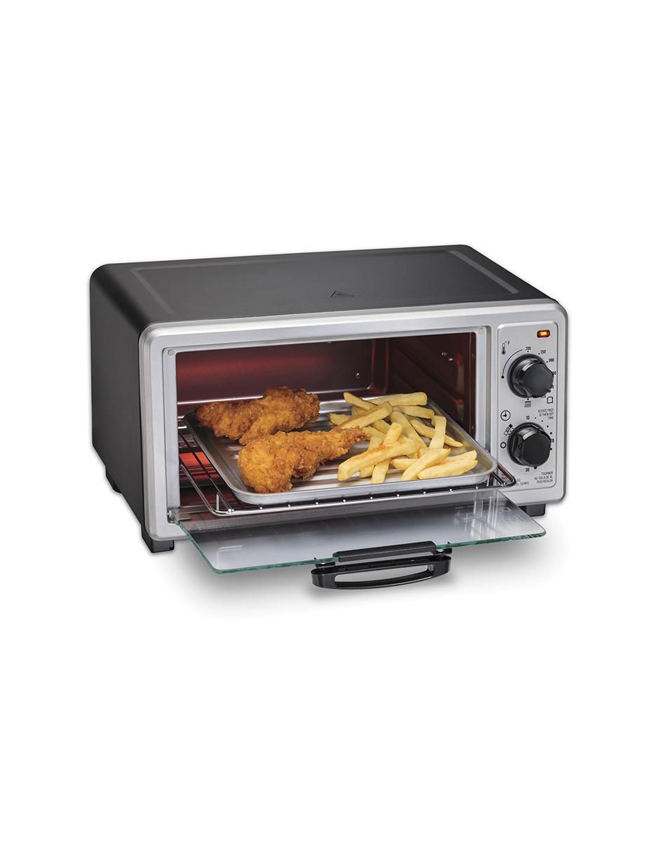 HORNO TOSTADOR H1260 PROCT, 6 L, NEGRO