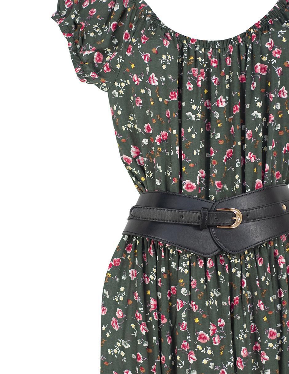 Vestido largo casual w61 para mujer 9