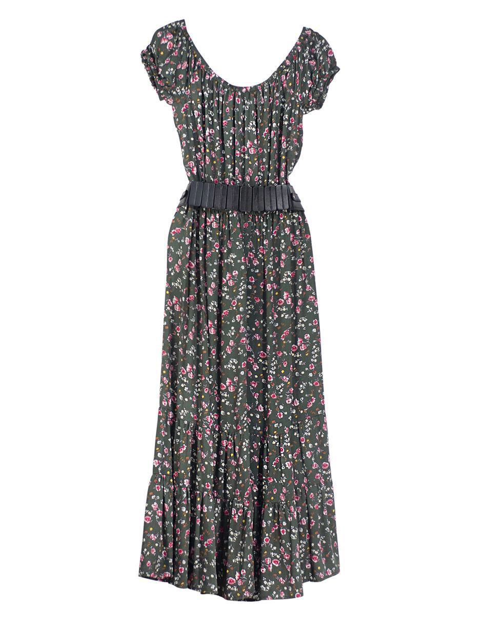 Vestido largo casual w61 para mujer 6