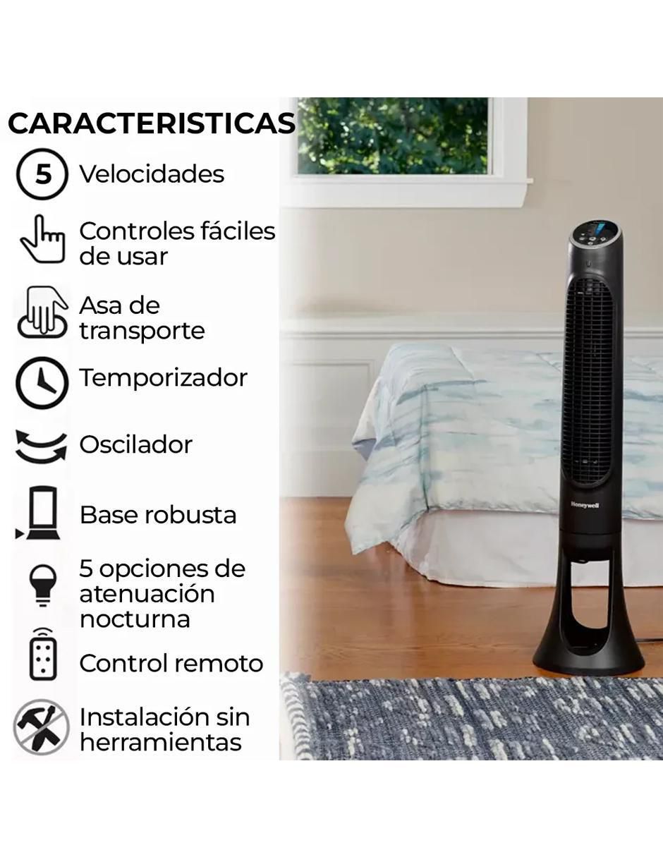 VENTILADOR DE TORRE HYF260 HONE, NEGRO 3