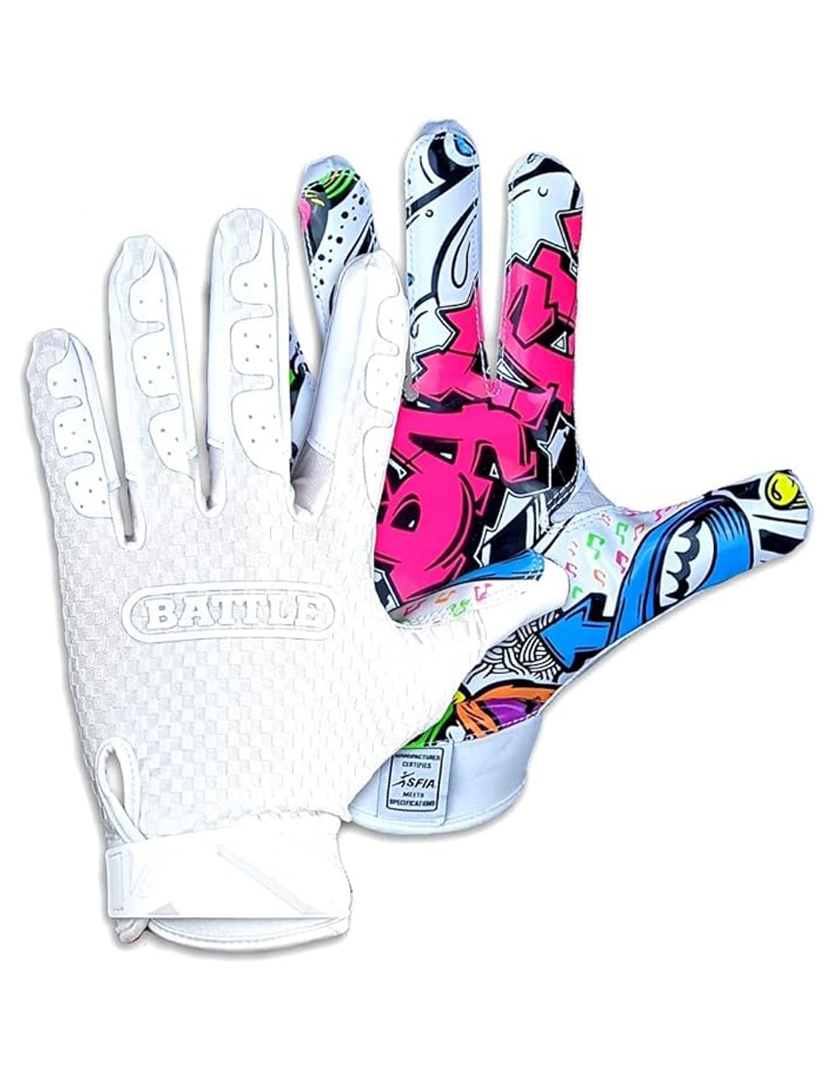 Guantes de receptor para fútbol americano adulto 2