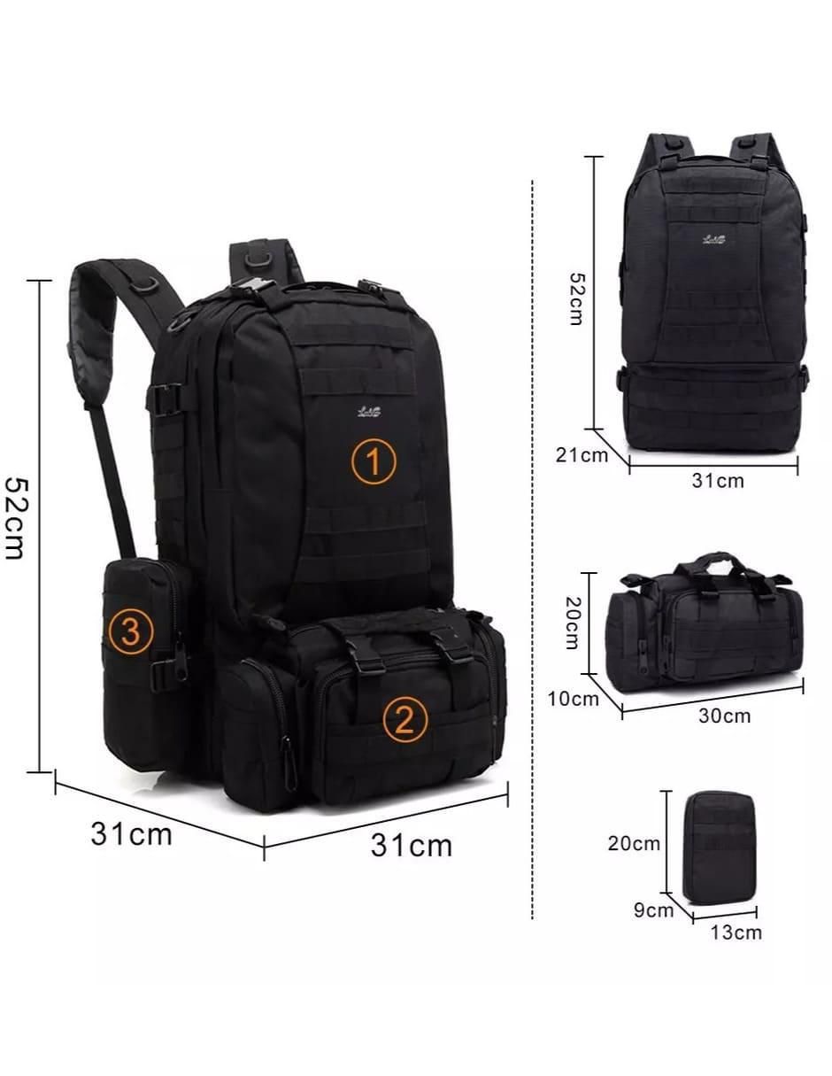 Set mochila deportiva impermeable 5
