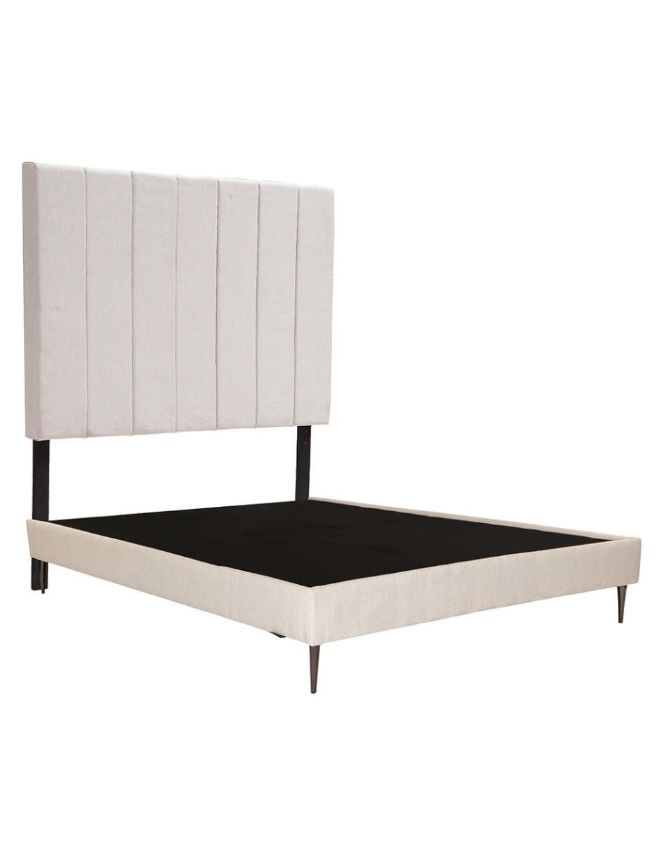 Cama argos slim de madera y tela 3