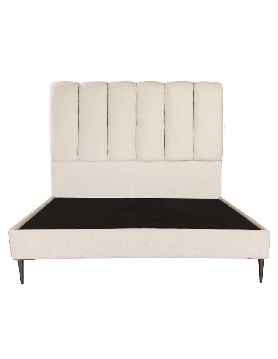 Cama kami slim de madera y tela Cama kami slim de madera y tela