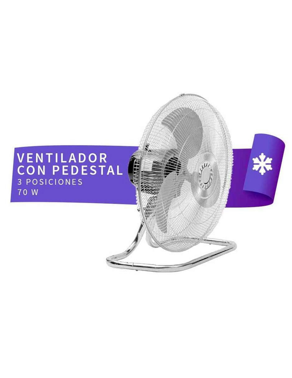 VENTILADOR DE PEDESTAL VP-18-BR-, GRISS 2