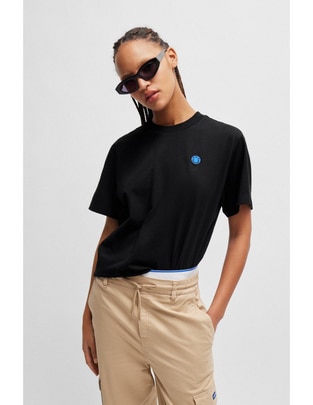 Playera manga corta cuello redondo para mujer Playera manga corta cuello redondo para mujer