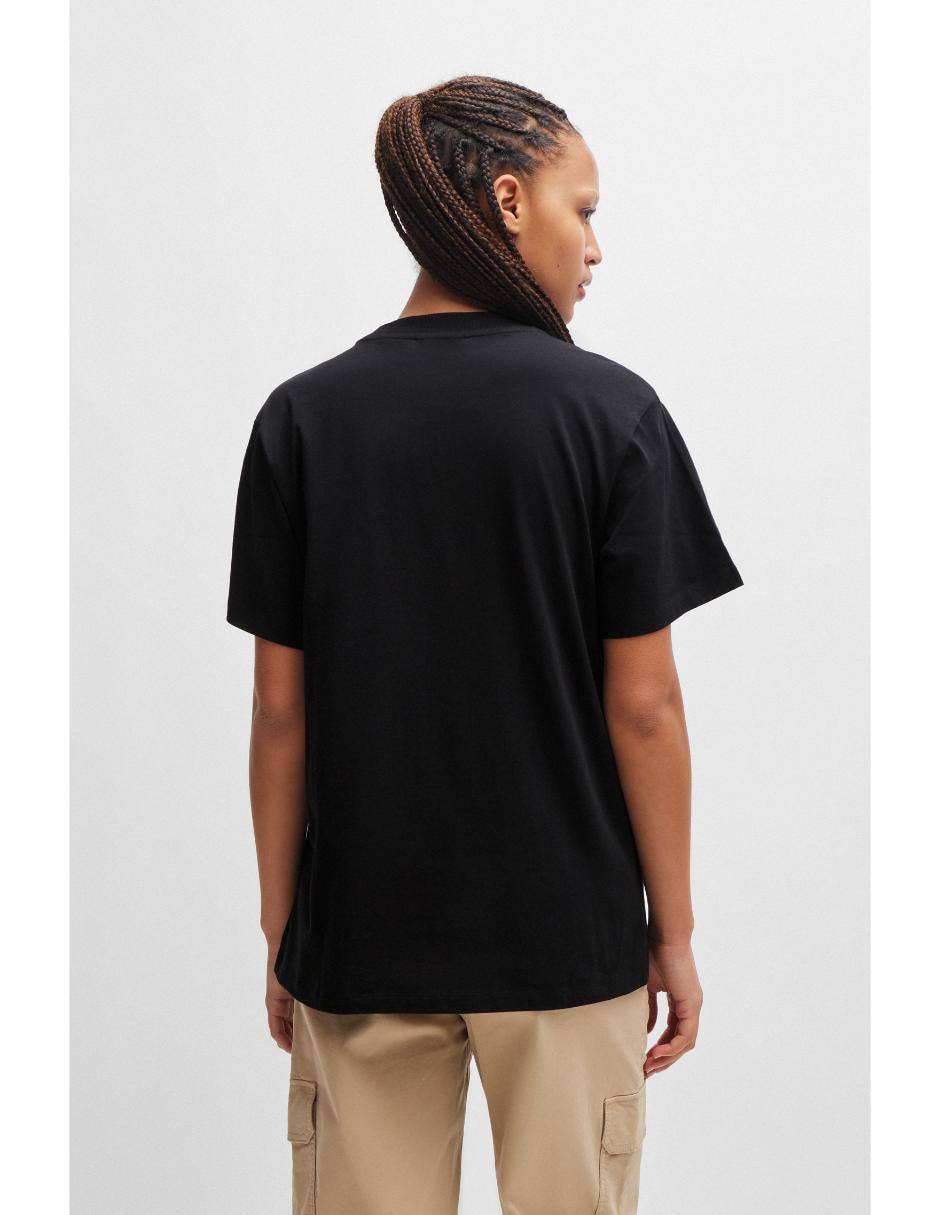 Playera manga corta cuello redondo mujer 5