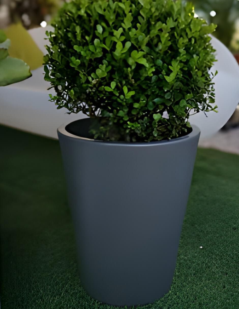 Maceta Gerbera 45 Cm de plástico con sistema automático de riego