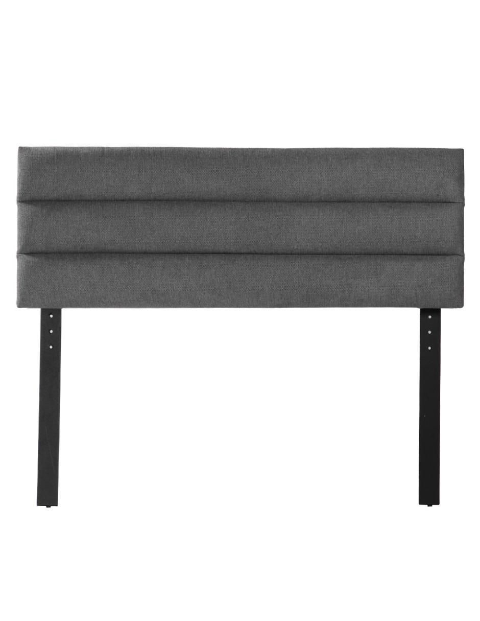 Cabecera Logan de madera y tela 1