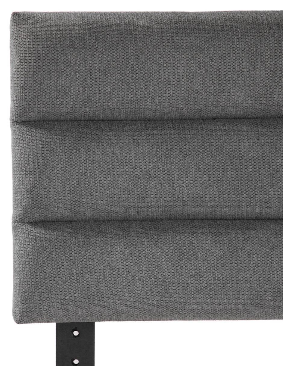 Cabecera Logan de madera y tela 4