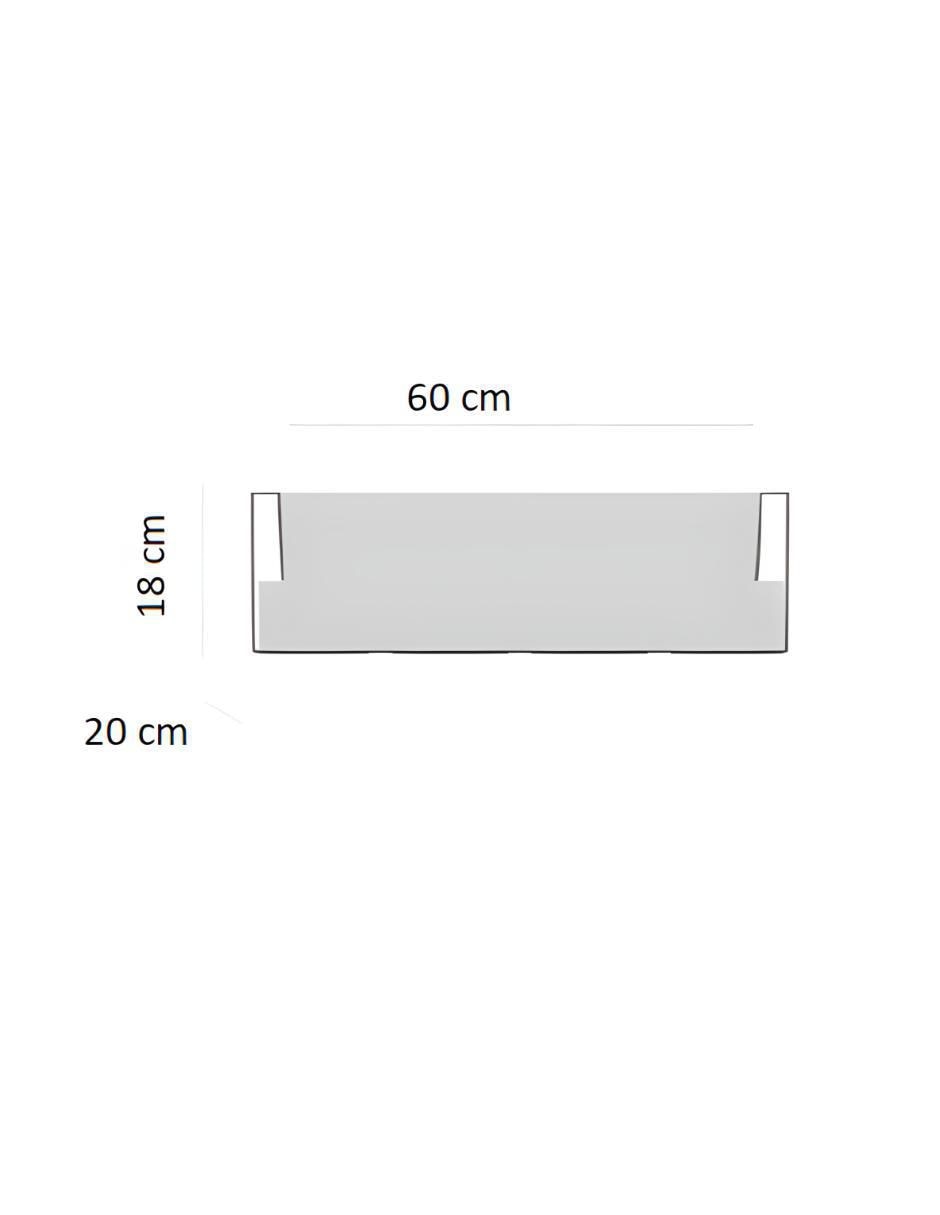 Maceta Jara 60 de plástico 3