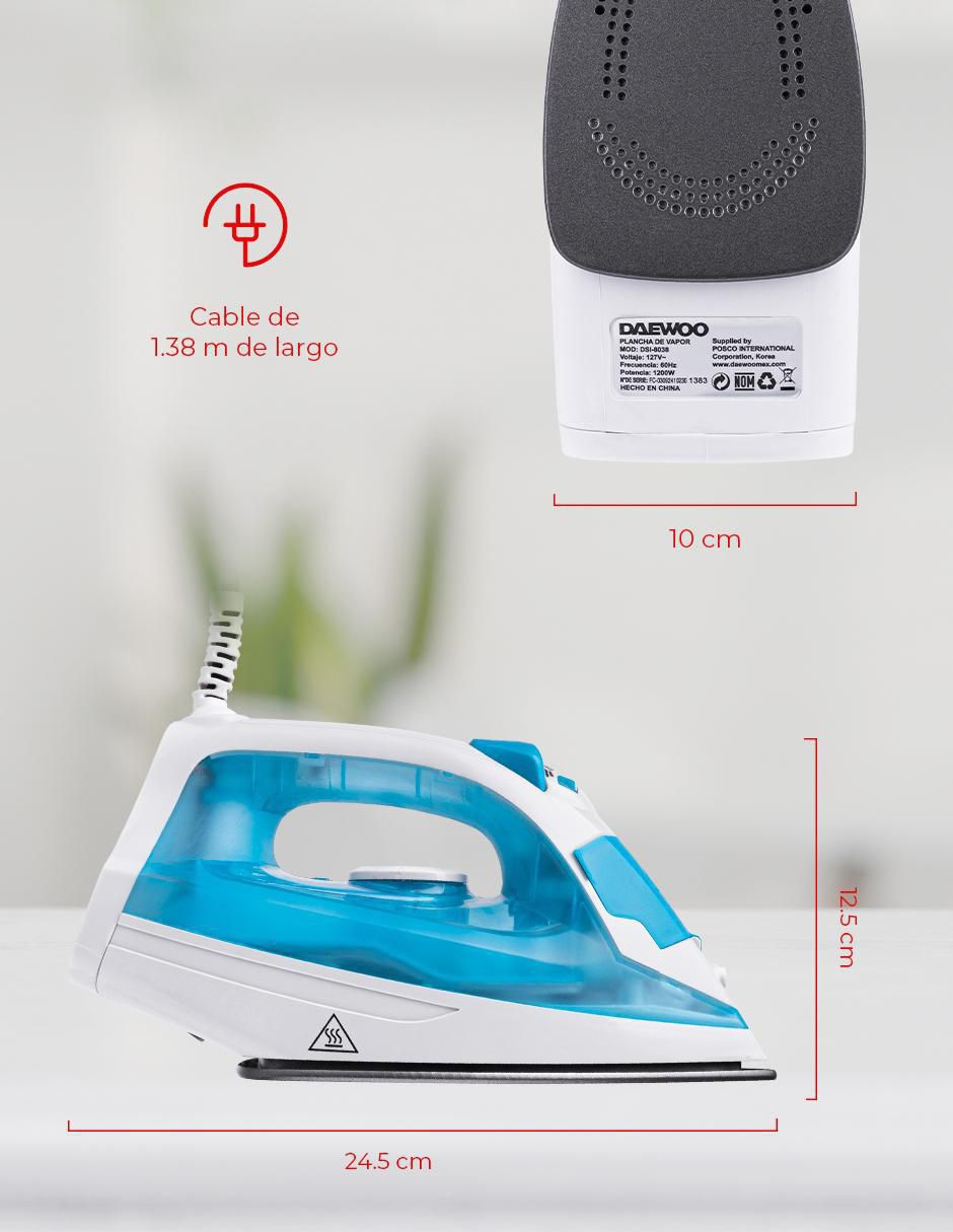 PLANCHA DSI-8038 , AZUL 7