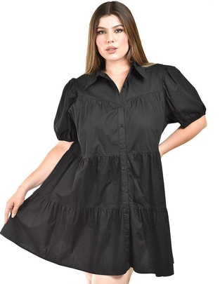 Vestido corto casual para mujer