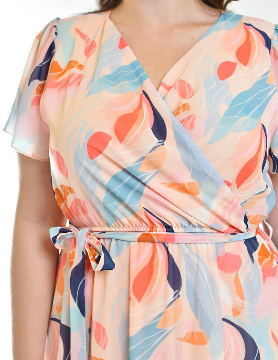 Vestido midi casual para mujer