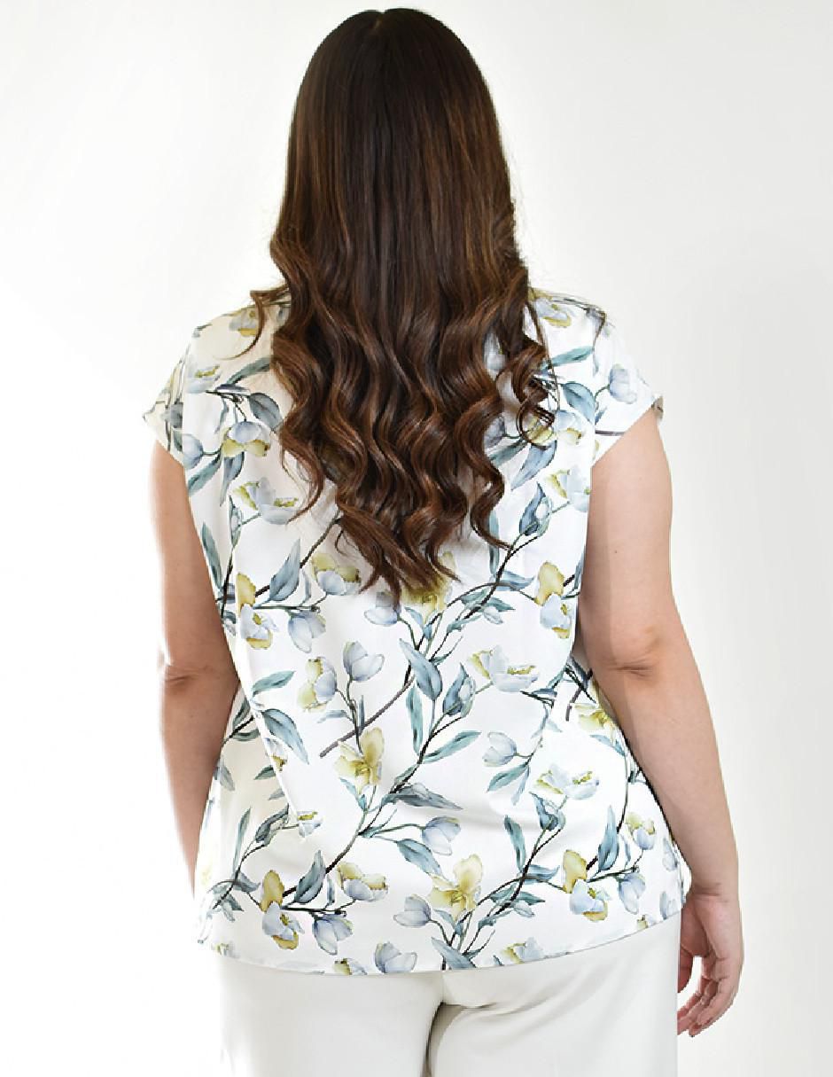 Blusa manga corta para mujer 9