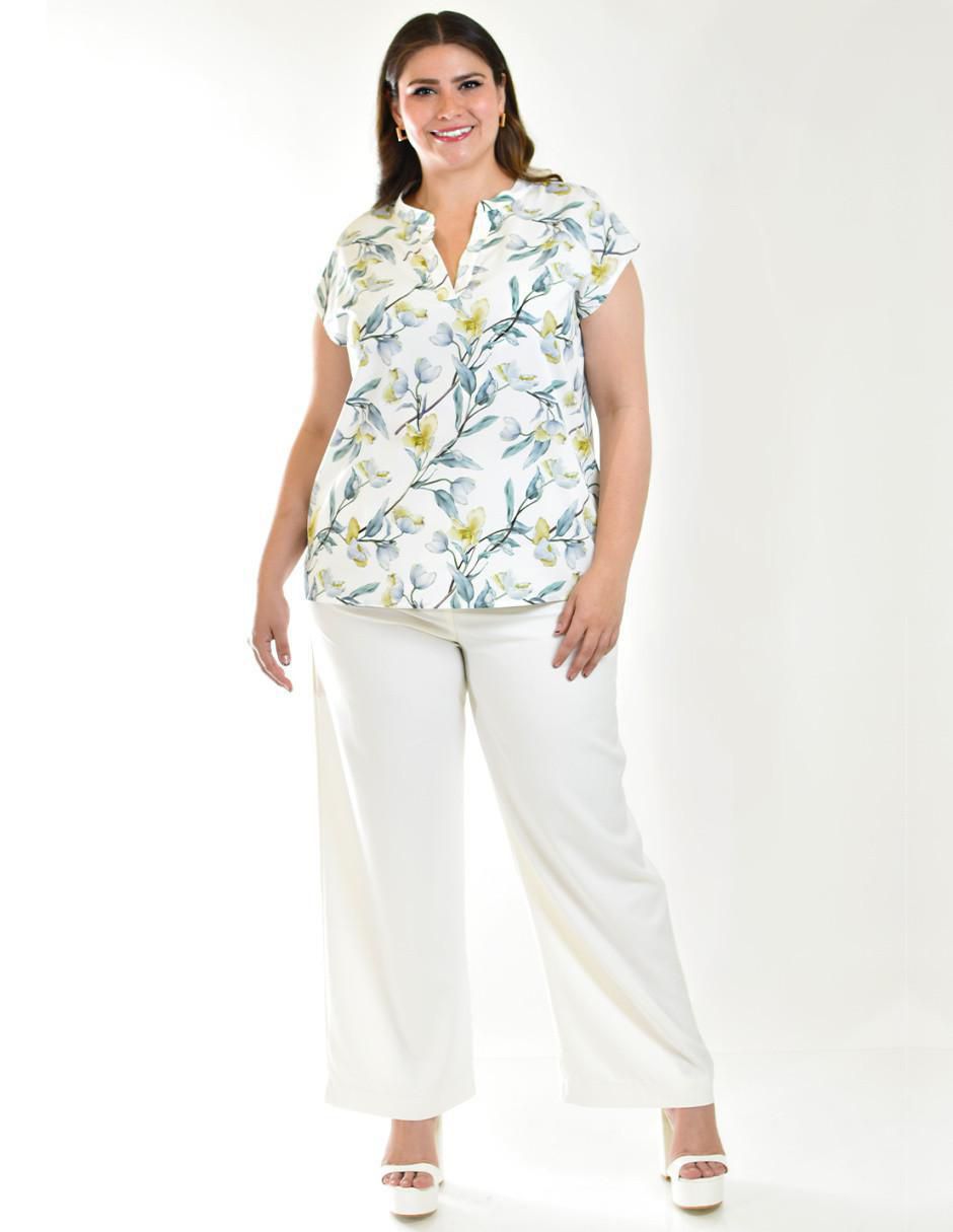 Blusa manga corta para mujer 12