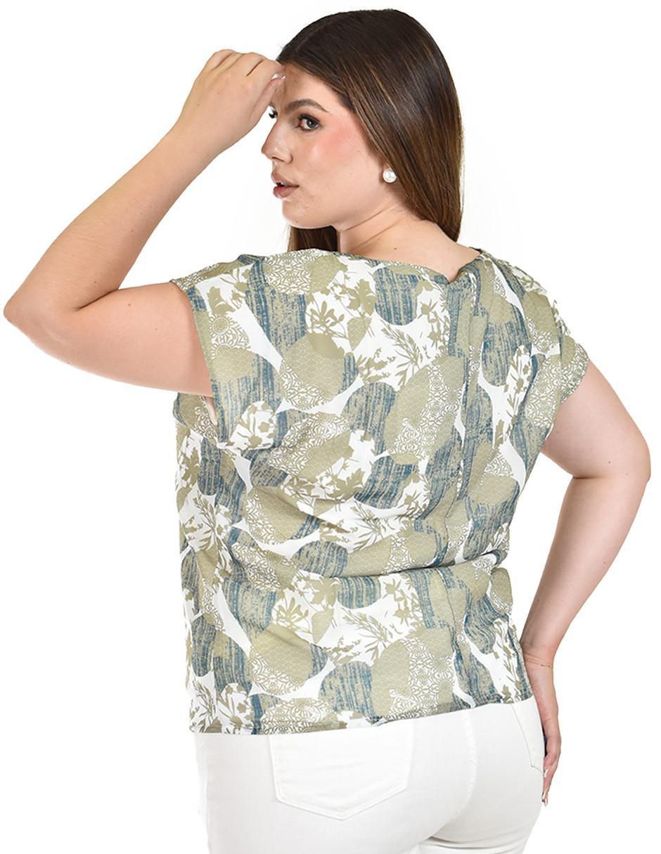 Blusa manga corta para mujer 10