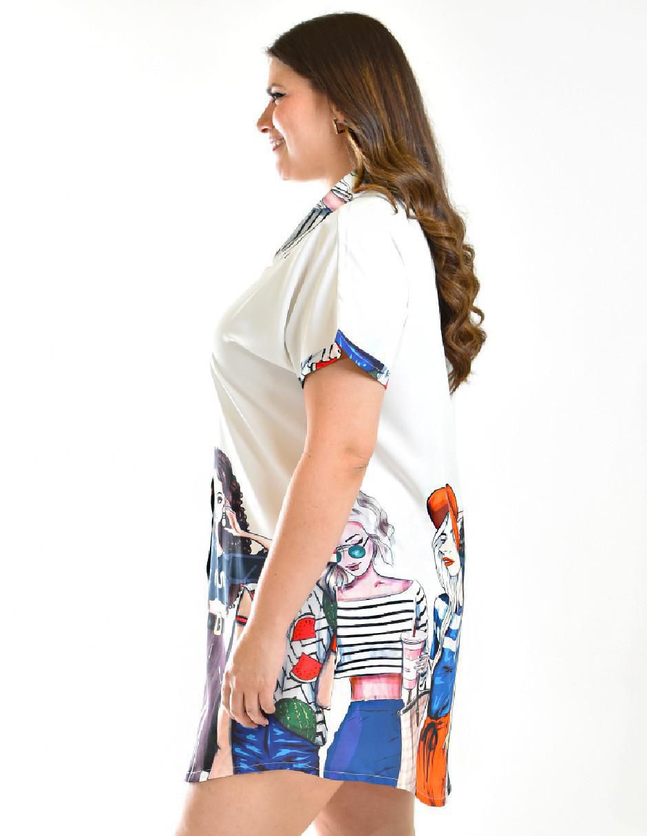 Vestido corto casual para mujer 6