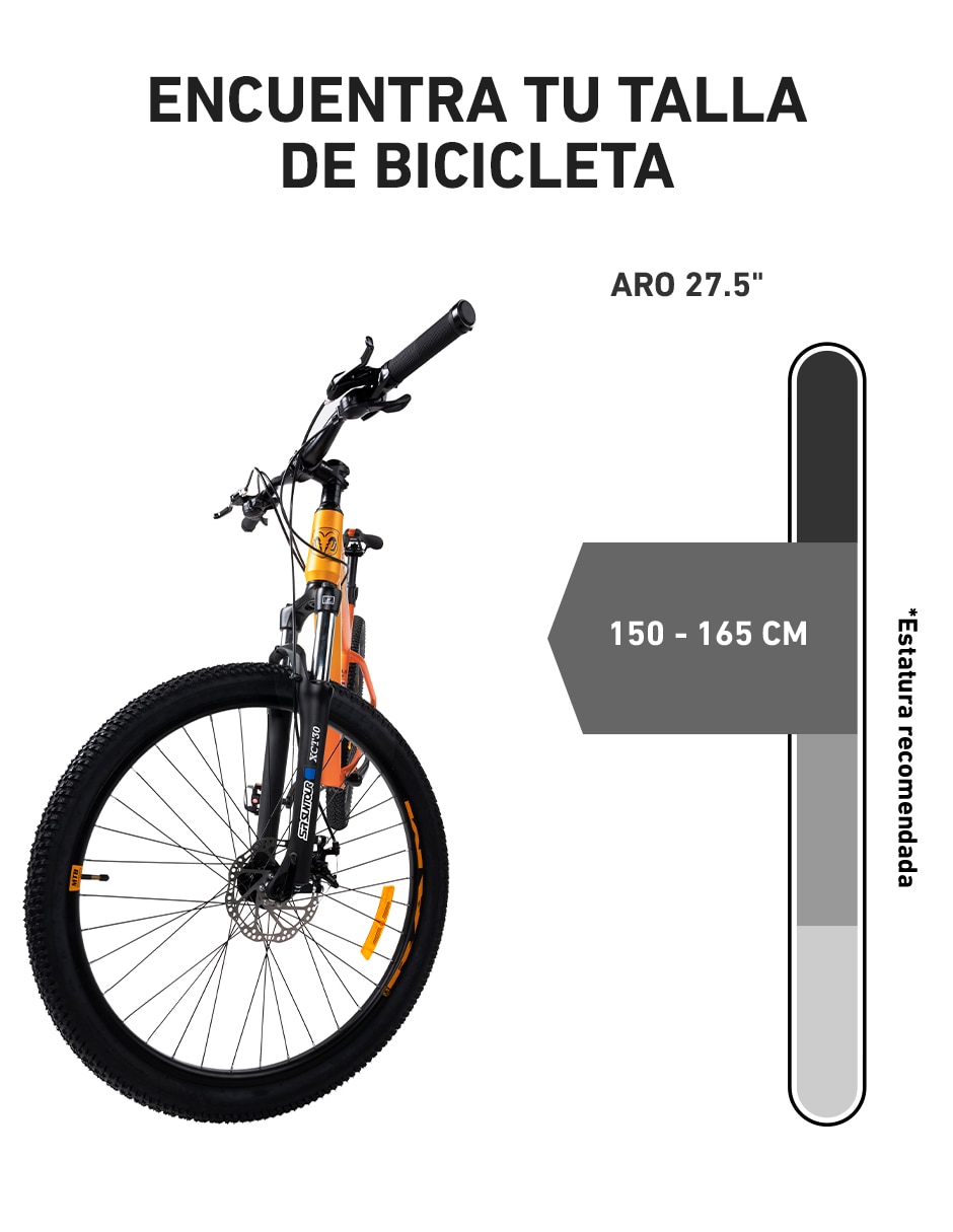 Bicicleta de montaña Ram rodada 27.5 Limited unisex