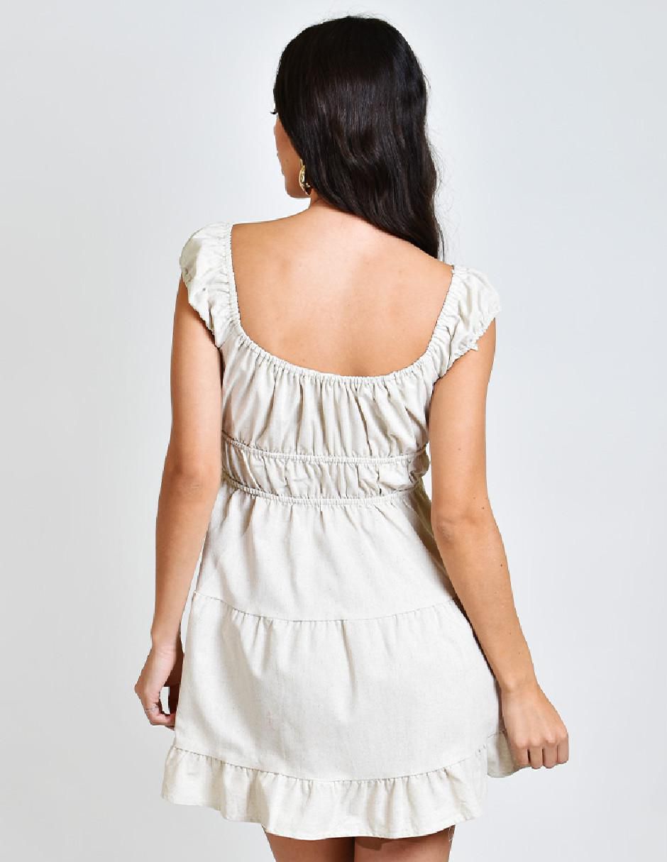 Vestido corto casual para mujer