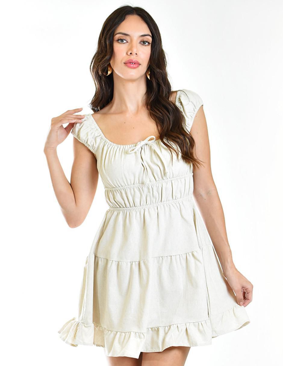 Vestido corto casual para mujer