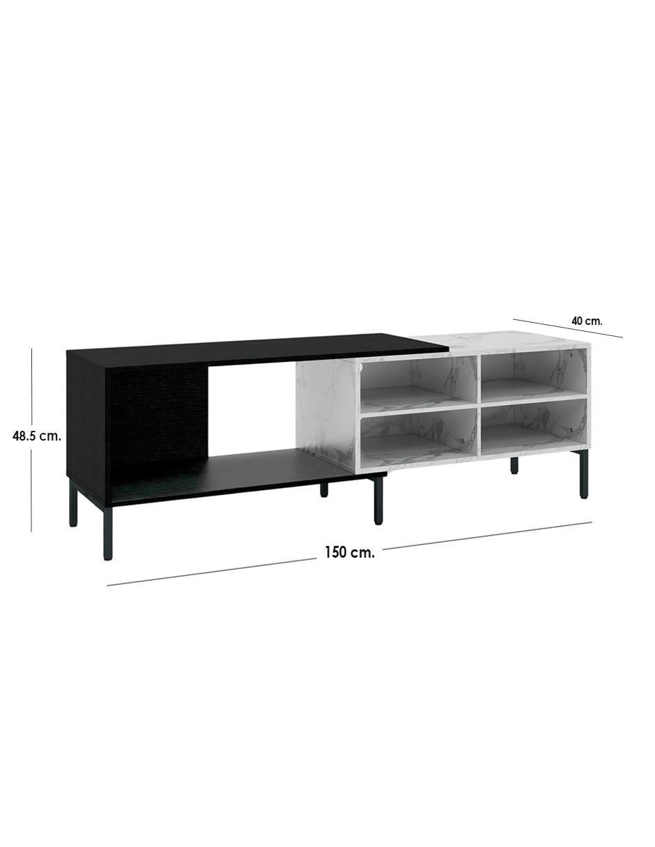 Mueble de TV armable de MDF 4