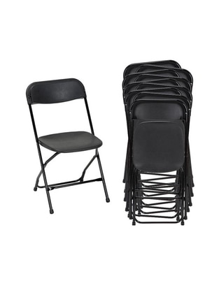 Silla plegable 10 piezas Gardecor de plástico