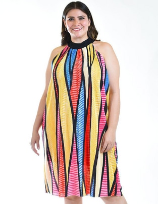 Vestido a la rodilla casual para mujer Vestido a la rodilla casual para mujer