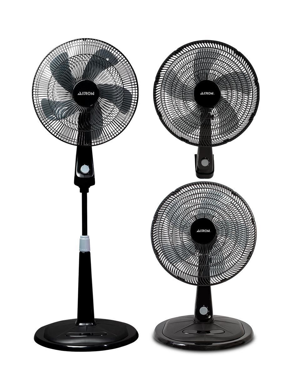 VENTILADOR DE PEDESTAL SFP3N1 A, NEGRO