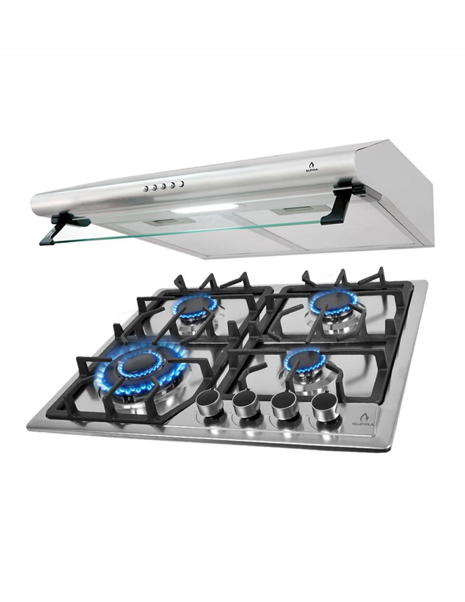 Campana de pared COMBINATO de acero inoxidable 3