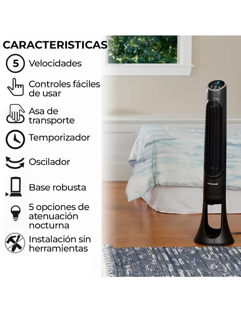 VENTILADOR DE TORRE HYF260 HONE, NEGRO 3