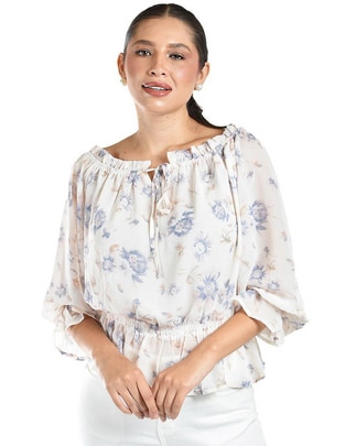 Blusa manga 3/4 para mujer 1
