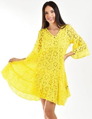 Vestido corto casual para mujer