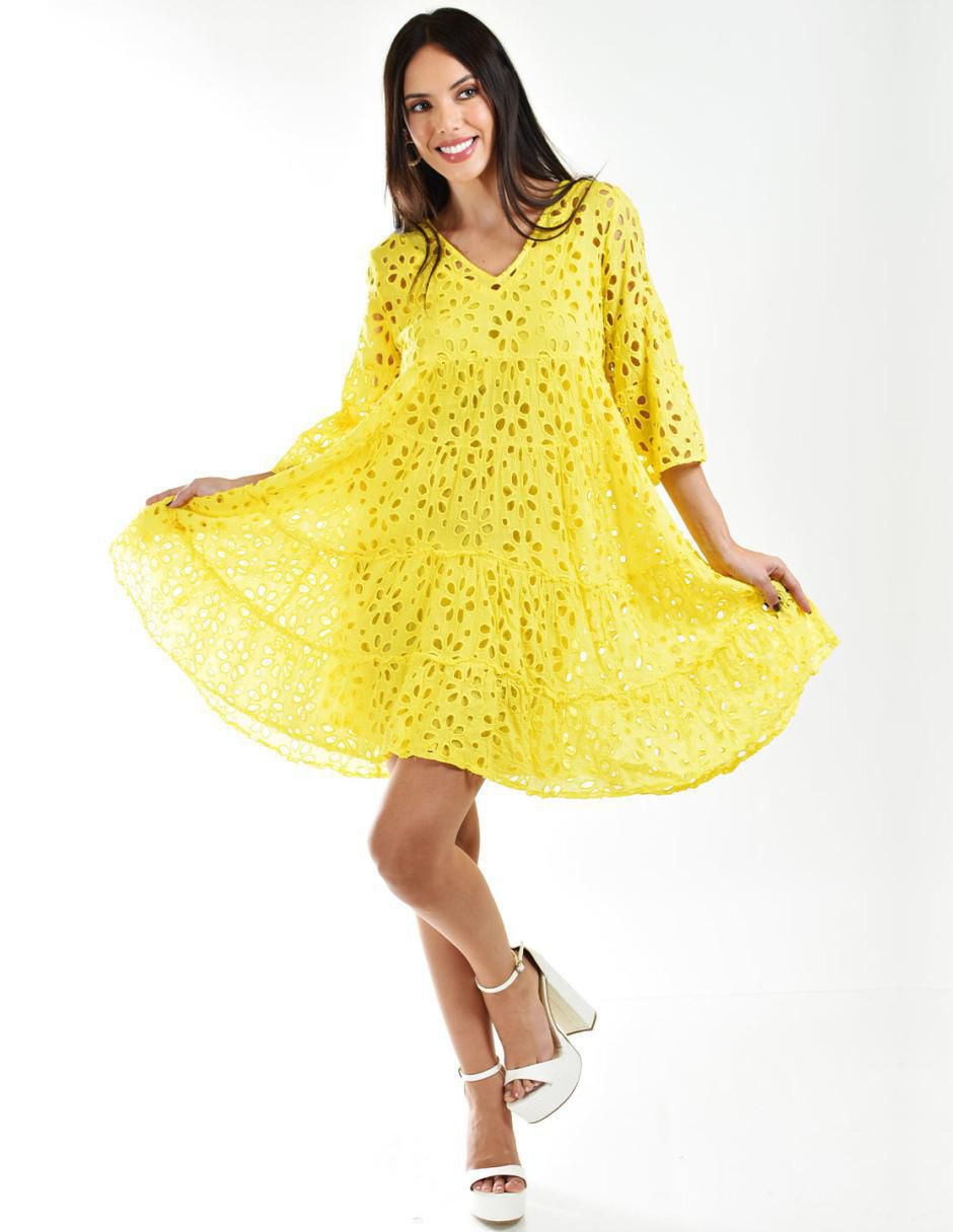 Vestido corto casual para mujer