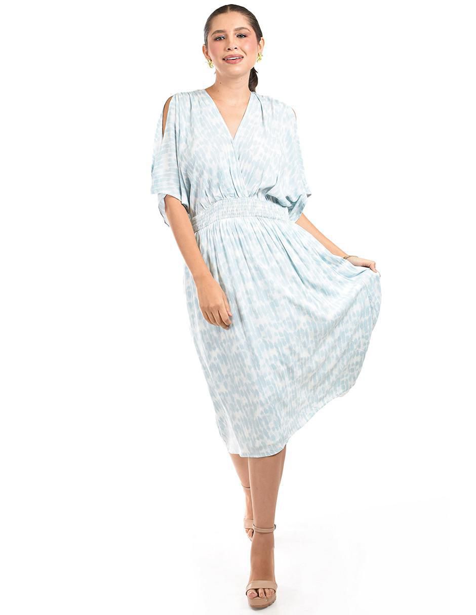 Vestido midi playa para mujer