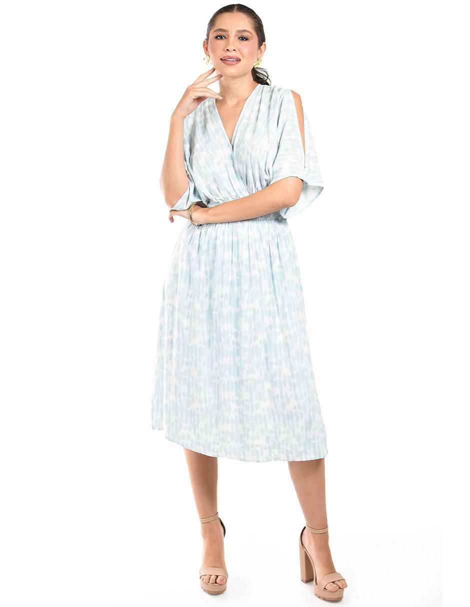 Vestido midi playa para mujer