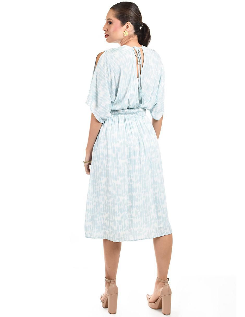 Vestido midi playa para mujer