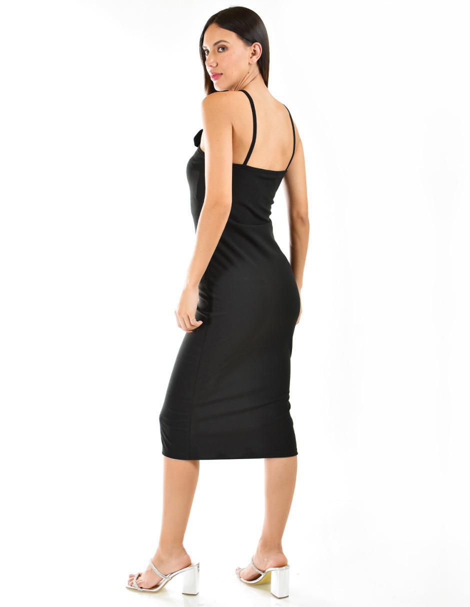 Vestido midi de fiesta