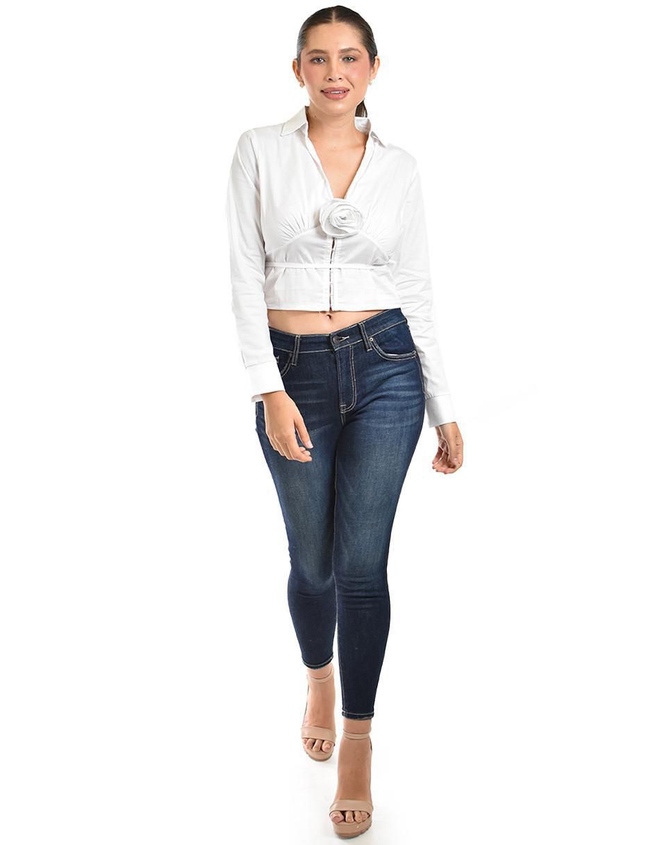 Blusa manga larga para mujer 8