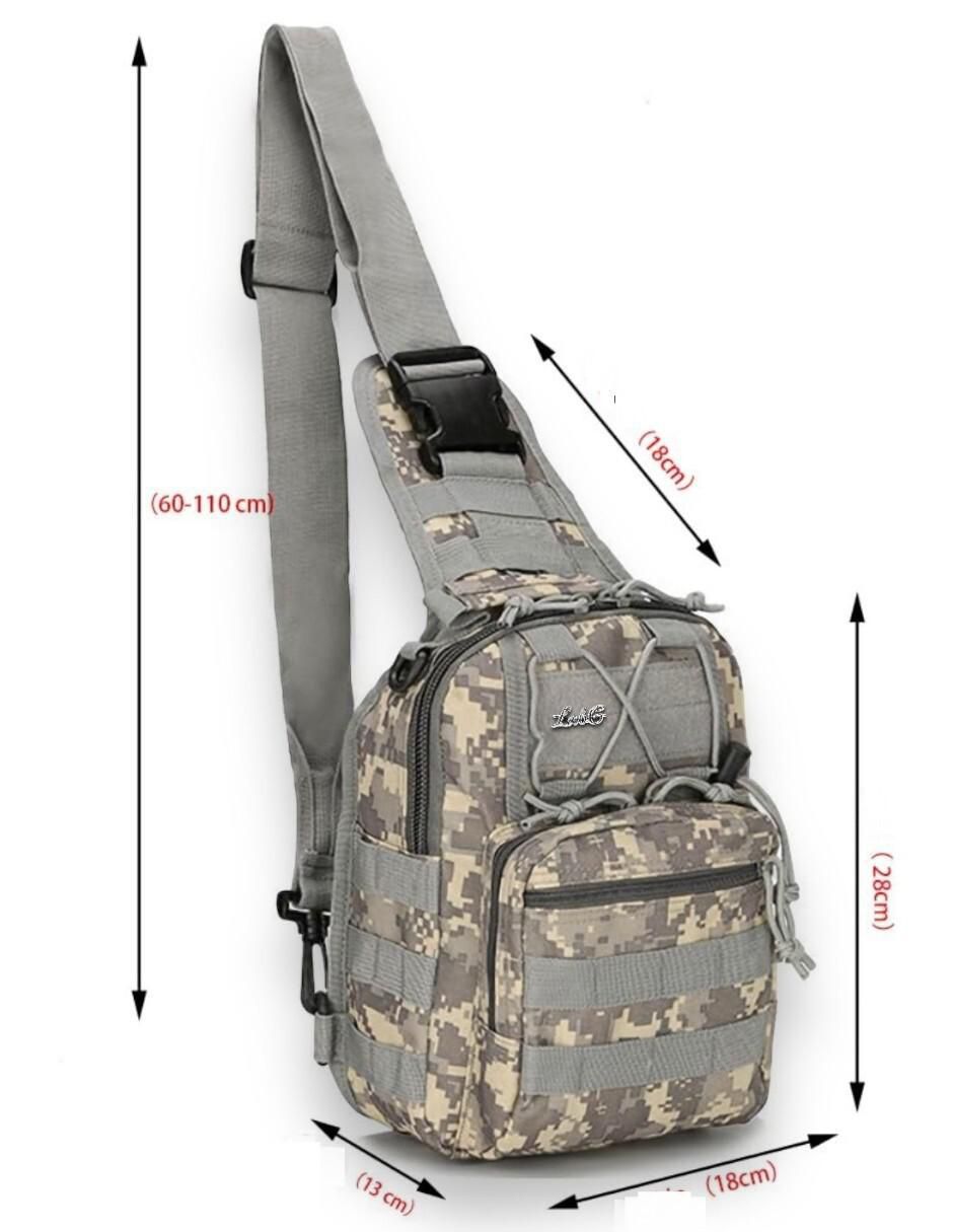 Mochila bandolera impermeable 5