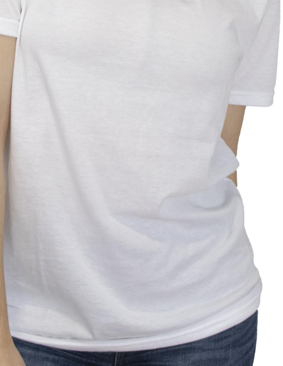 Playera manga corta cuello redondo mujer 5