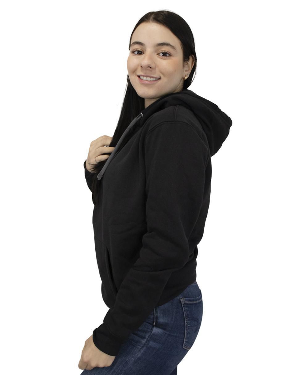 Sudadera con capucha y bolsa para mujer 5