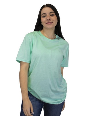 Playera manga corta cuello redondo para mujer Playera manga corta cuello redondo para mujer