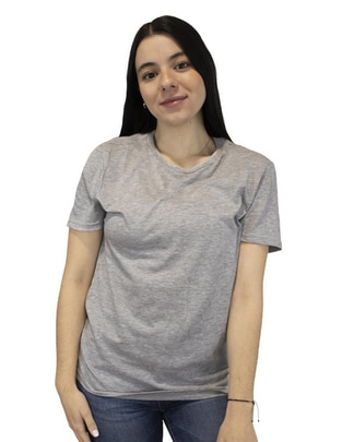 Playera manga corta cuello redondo para mujer Playera manga corta cuello redondo para mujer